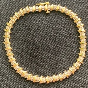 14k Diamond Tennis Bracelet
